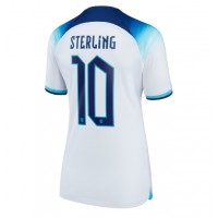 Fotbalové Dres Anglie Raheem Sterling #10 Dámské Domácí MS 2022 Krátký Rukáv